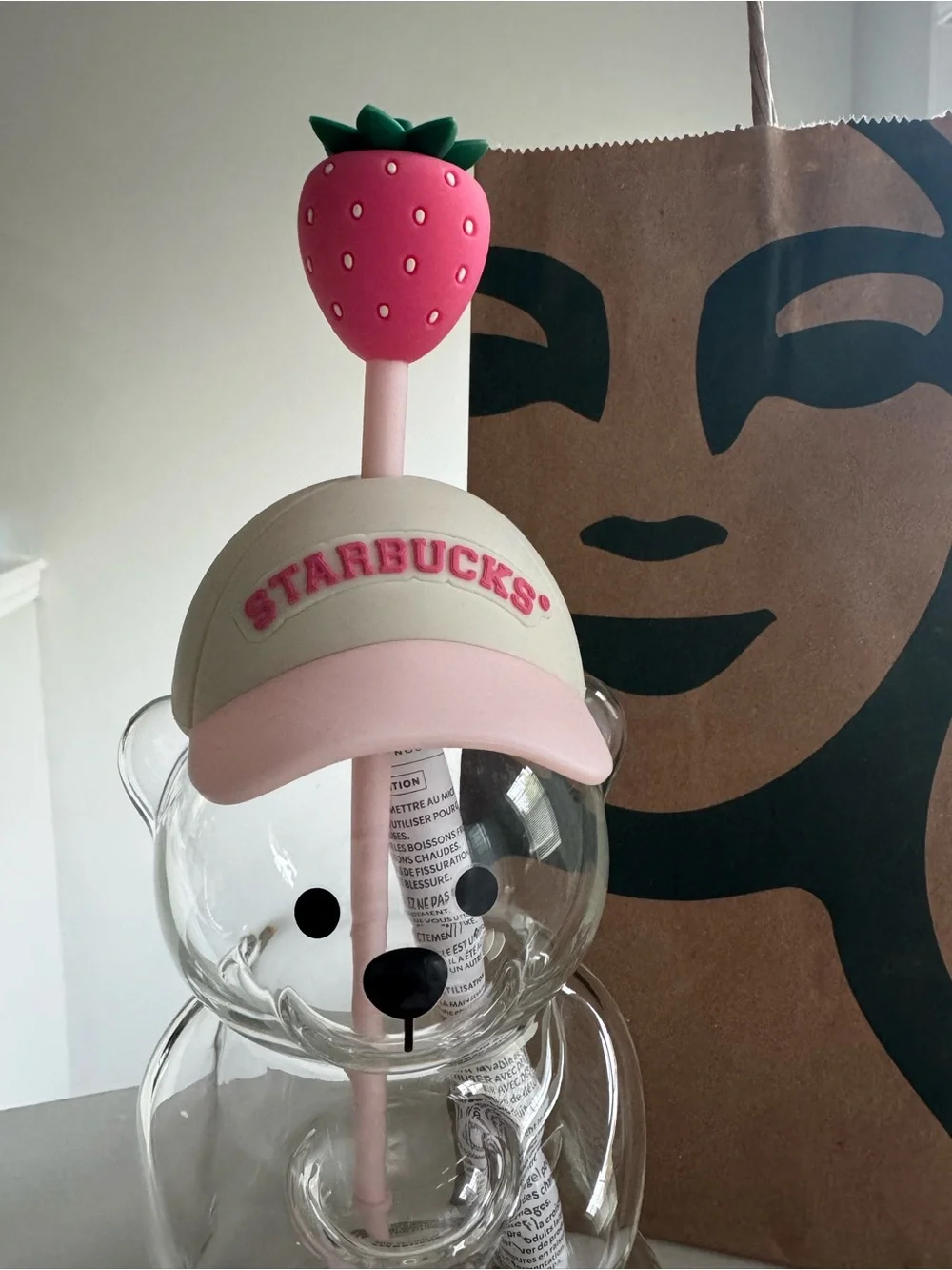 Starbucks Summer Strawberry Bearista Cup